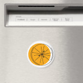 Aimant orange Citrus rond (In Situ (Lave-vaisselle))