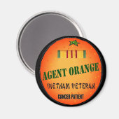AIMANT ORANGE DE L'AGENT (Recto/Verso)