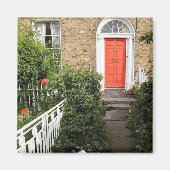 Aimant Orange Dublin Door (Devant)