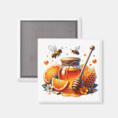 Aimant Orange Honey   (Recto/Verso)