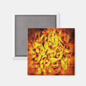 Aimant Orange Ramen effrayant (Recto/Verso)