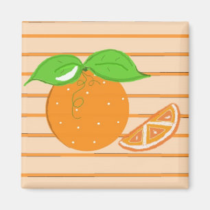 Aimant Oranges acidulés