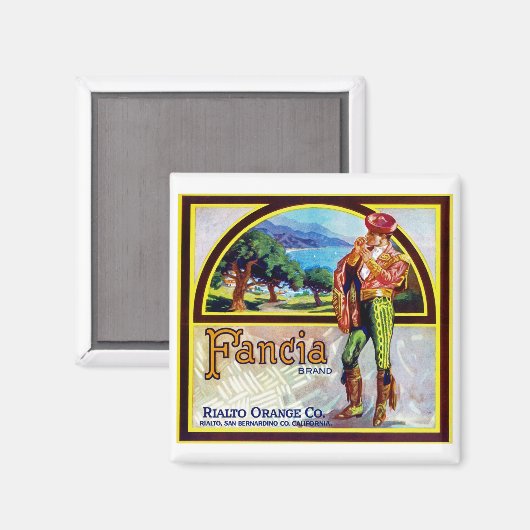 Aimant Oranges de Fancia (Recto/Verso)