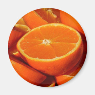 Aimant Oranges - découpées