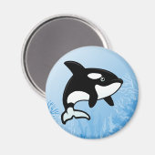 Aimant Orca / Baleine tueuse (Recto/Verso)