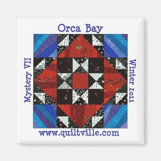 Aimant Orca Bay Mystery Quiltville (Devant)