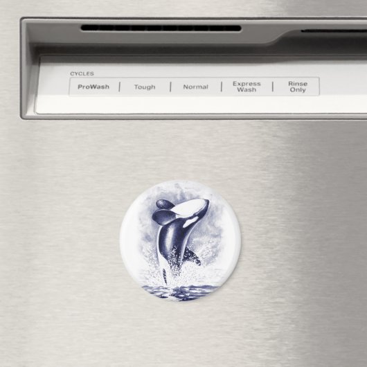 Aimant Orca Breaching (In Situ (Lave-vaisselle))