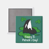 Aimant Orca Killer Whale St Patrick’s Day (Recto/Verso)