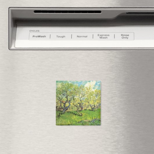 Aimant Orchard à Blossom par Vincent van Gogh (In Situ (Lave-vaisselle))