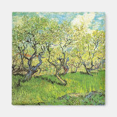 Aimant Orchard à Blossom par Vincent van Gogh (Devant)
