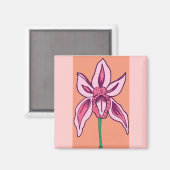 Aimant orchidée (Recto/Verso)