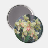 Aimant Orchidée (Recto/Verso)