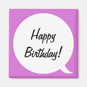 Aimant Orchidée - bulle 2 (Devant)