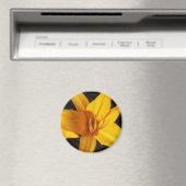 Aimant Orchidée jaune (In Situ (Lave-vaisselle))