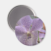 Aimant Orchidée violette (Recto/Verso)