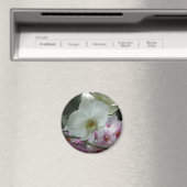 Aimant Orchidées blanches et violettes (In Situ (Lave-vaisselle))