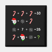 Aimant Order Of Operations Quiz Funny Math Teacher Christ (Devant)