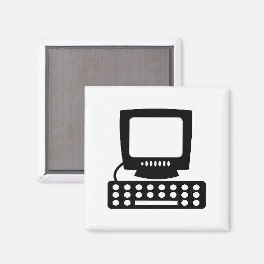 Aimant Ordinateur (Recto/Verso)