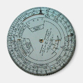 Aimant Ordinateur de navigation aérienne (Devant)