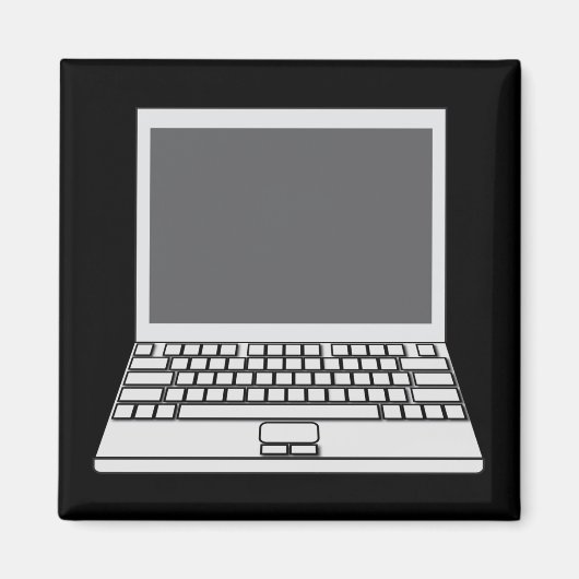 Aimant Ordinateur portable magnétique (Devant)