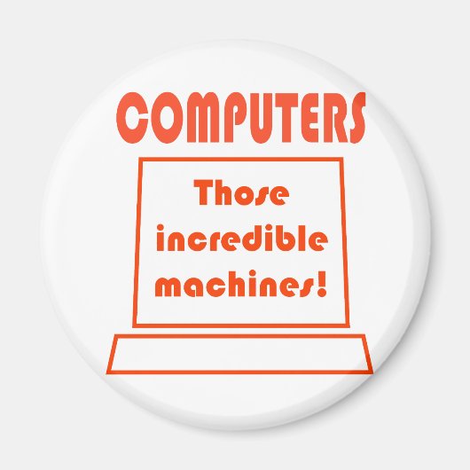 Aimant ordinateurs (Devant)