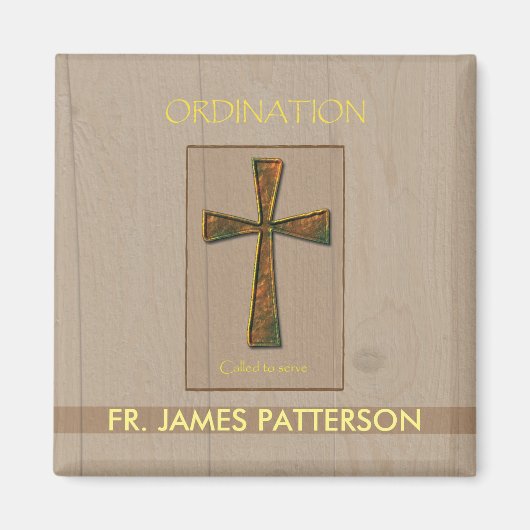 Aimant Ordination générale Félicitations, Metal Design C (Devant)