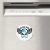 Aimant Ordre Fraternel du Faucon Bleu, Faucon Bleu (In Situ (Lave-vaisselle))