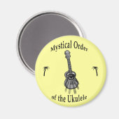 Aimant Ordre mystique de l'Ukulele (Recto/Verso)