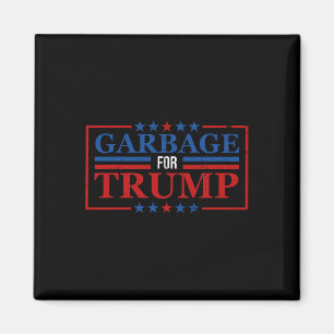 Aimant Ordures Pour Trump Chemise Garbage Pour Trump 2024