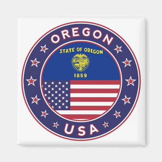 Aimant Oregon (Devant)
