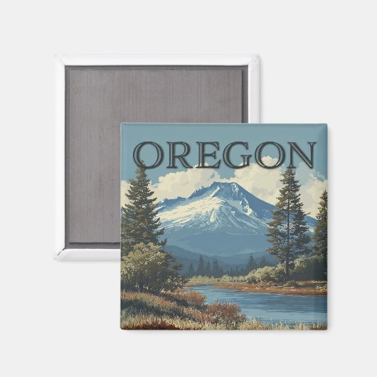 Aimant Oregon (Recto/Verso)