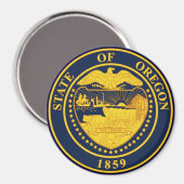 Aimant Oregon (Recto/Verso)