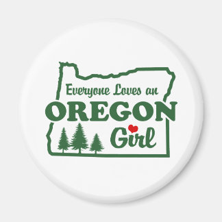 Aimant Oregon Girl