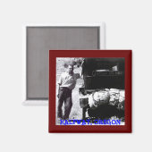 AIMANT OREGON OU POUSSIÈRE ~ IMAGE DE DÉBUT DE VOYAGE ROU (Recto/Verso)