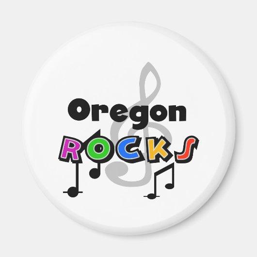 Aimant Oregon Rocks (Devant)