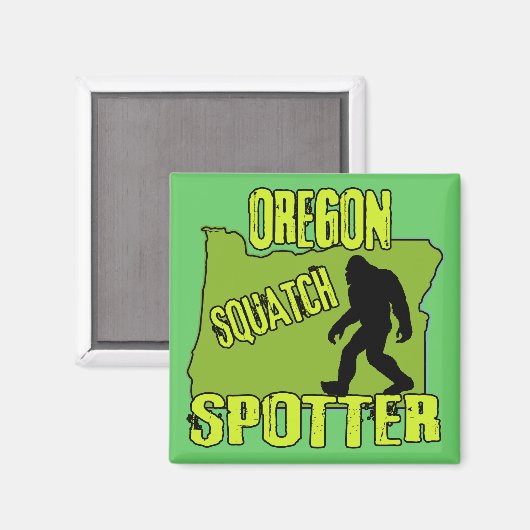 Aimant Oregon Squatch Spotter (Recto/Verso)