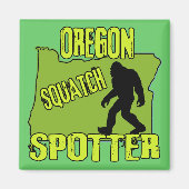 Aimant Oregon Squatch Spotter (Devant)