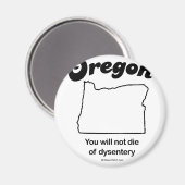 Aimant OREGON - T-shirts et vêtements "OREGON STATE MOTTO (Recto/Verso)