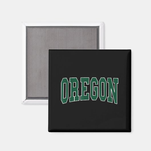 Aimant Oregon - Throwback Design - Clic  (Recto/Verso)