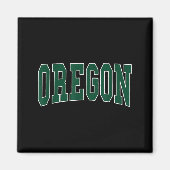 Aimant Oregon - Throwback Design - Clic  (Devant)