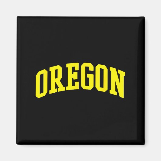 Aimant Oregon - Throwback Design - Clic  (Devant)
