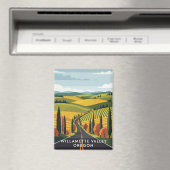 Aimant Oregon Willamette Valley Travel (In Situ (Lave-vaisselle))