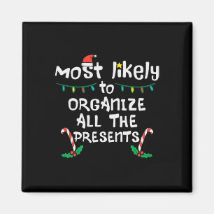 Aimant Organiser Présents Noël Noël Noël Noël Famille