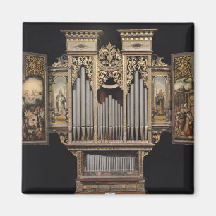 Aimant Orgue de choeur avec panneaux ouverts
