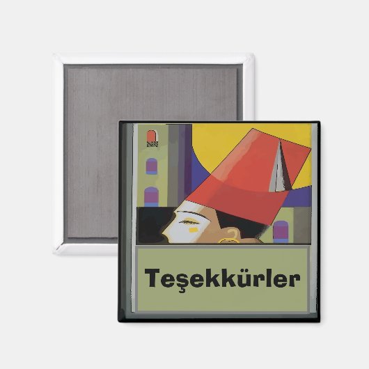 Aimant Orient Express Istanbul, (Recto/Verso)