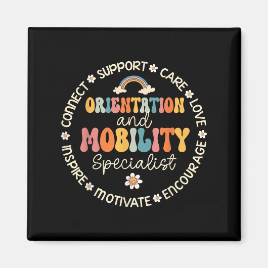 Aimant Orientation And Mobility Specialist Week Back To S (Devant)