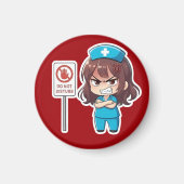 Aimant Original Chibi Nurse 2.0 - Focus Mode (Devant)