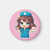 Aimant Original Chibi Nurse - Nursing Life (Devant)