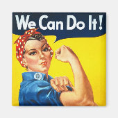 Aimant Original Rosie Le Riveter (Devant)