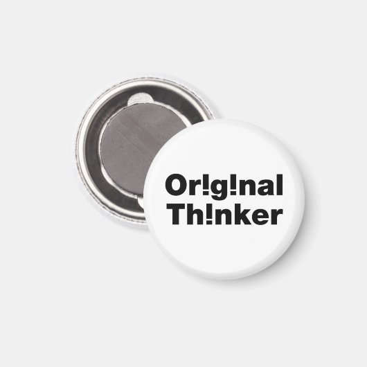 Aimant Original Thinker (Recto/Verso)